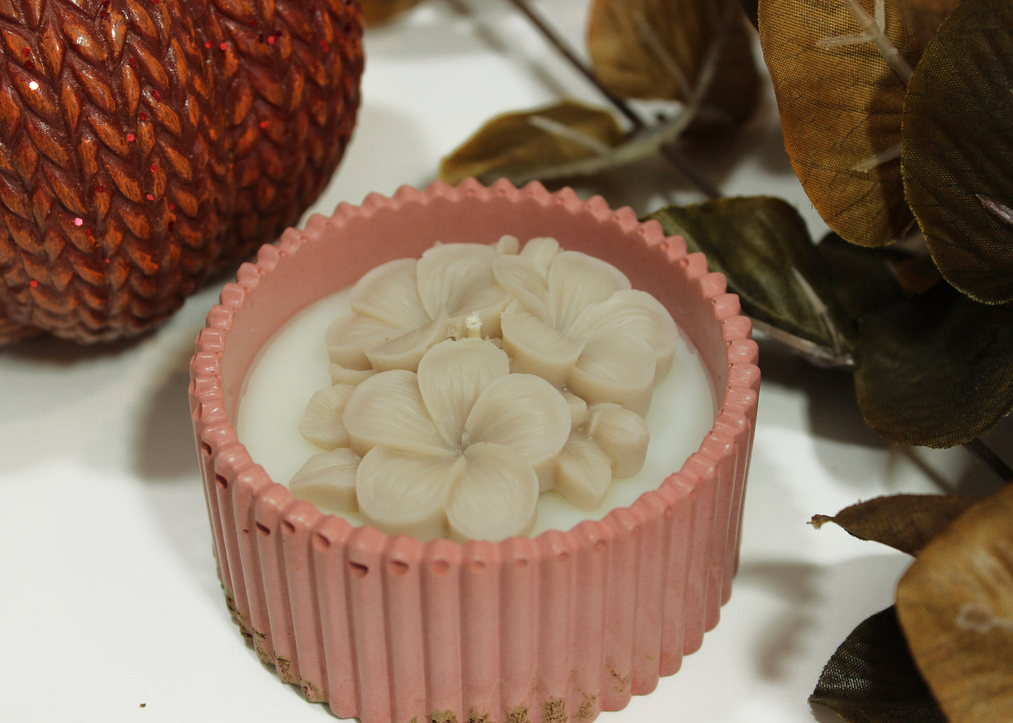 Flower Fall Candle